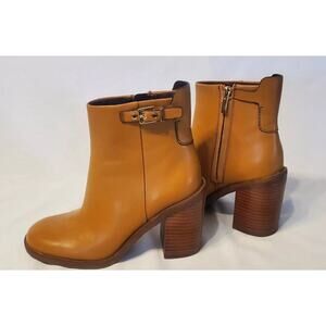 Franco Sarto L-Rivet Womens Leather Ankle Boots Size 11M NWOB